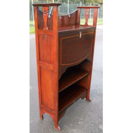 Jugendstil Bureau, Sekretär, Mahagoni, antik