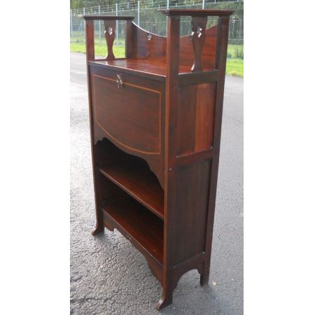 Jugendstil Bureau, Sekretär, Mahagoni, antik