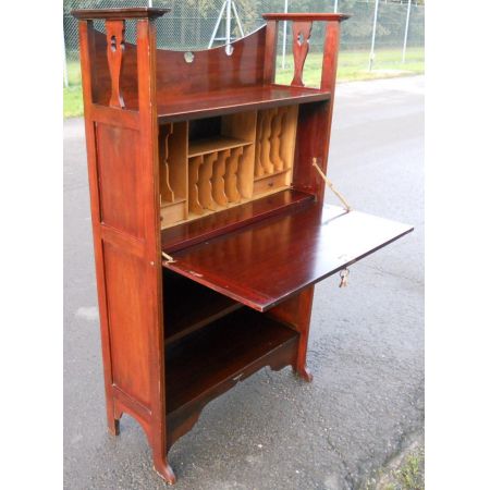 Jugendstil Bureau, Sekretär, Mahagoni, antik