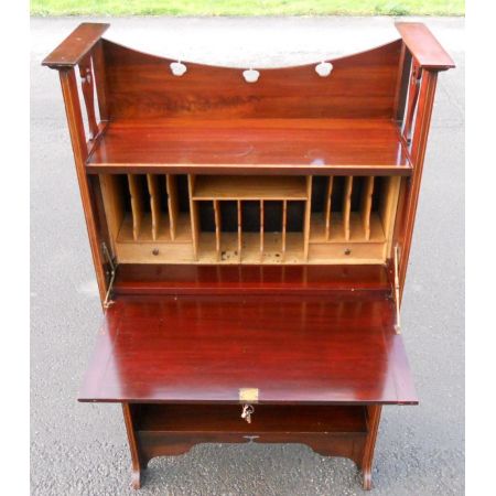Jugendstil Bureau, Sekretär, Mahagoni, antik