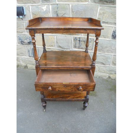 kleiner Tisch , faux Rosenholz, Regency Stil