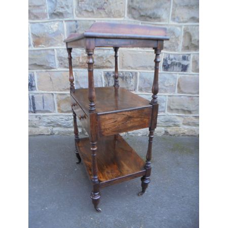 kleiner Tisch , faux Rosenholz, Regency Stil