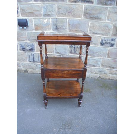 kleiner Tisch , faux Rosenholz, Regency Stil