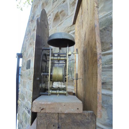 Langgehäuse Uhr walisisch antik Eiche Massivholz georgianisch