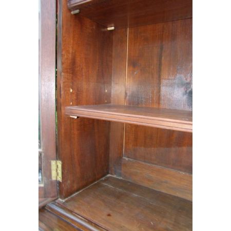 Bücherschrank, Breakfront-Sekretär, Palisander, 19. Jahrhundert, antik 