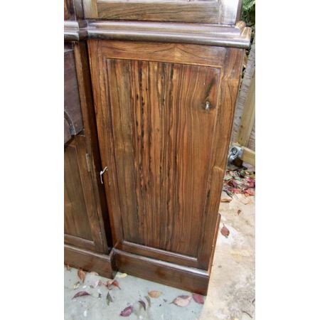 Bücherschrank, Breakfront-Sekretär, Palisander, 19. Jahrhundert, antik 