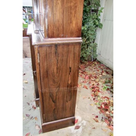 Bücherschrank, Breakfront-Sekretär, Palisander, 19. Jahrhundert, antik 