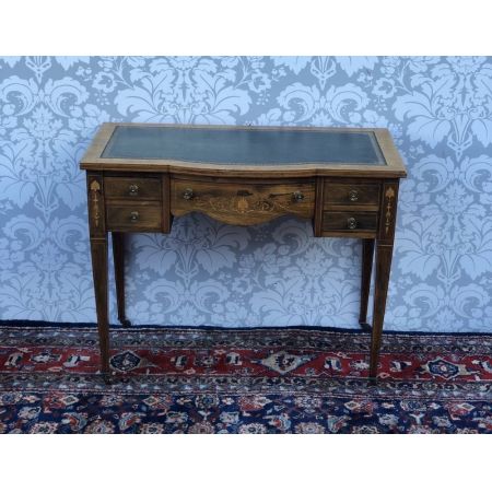 antiker Schreibtisch, Ladies Desk, Rosenholz, viktorianisch