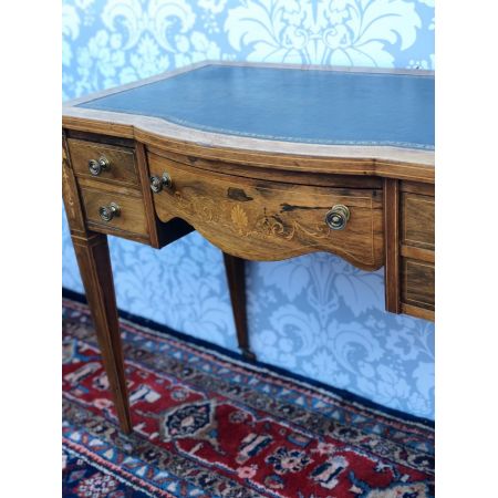 antiker Schreibtisch, Ladies Desk, Rosenholz, viktorianisch