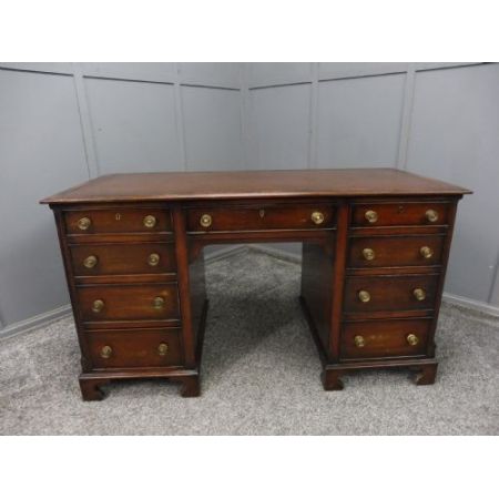 antiker Schreibtisch, Mahagoni, frühes 19. Jhr.