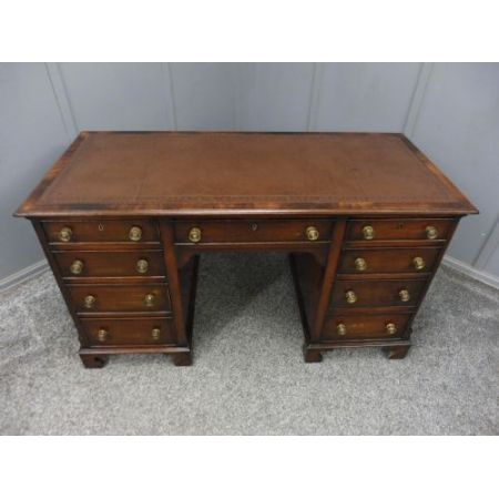 antiker Schreibtisch, Mahagoni, frühes 19. Jhr.