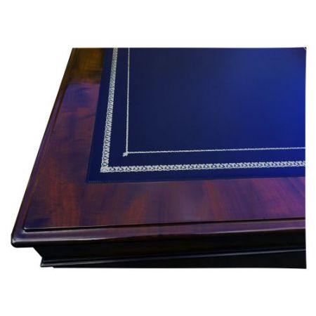 Antiker schottischer Mahagoni-Partnerschreibtisch