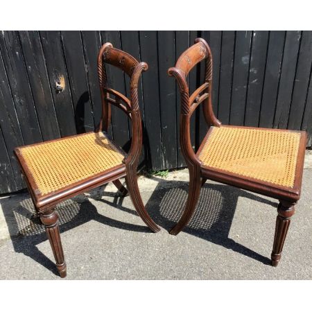 Paar Regentschaftsstühle