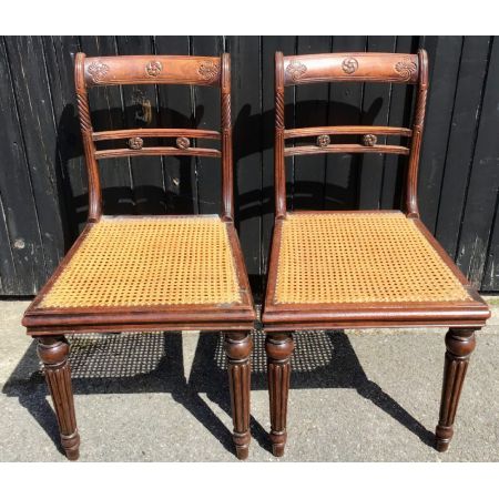 Paar Regentschaftsstühle