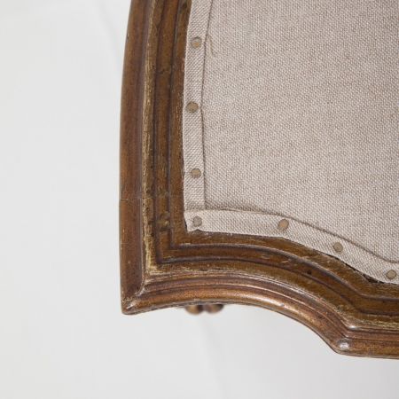 Paar "continental" Beistellstühle aus dem 19. Jahrhundert antik 