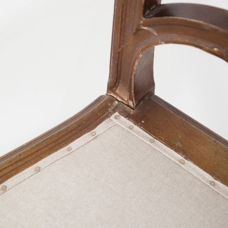 Paar "continental" Beistellstühle aus dem 19. Jahrhundert antik 