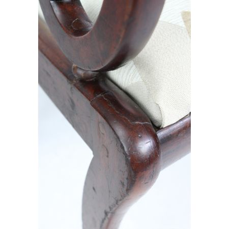 Antikes Paar Regentschaft Mahagoni