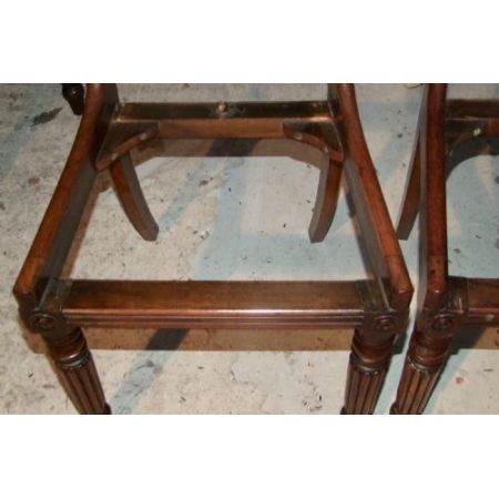 Set von 6 Stühlen Mahagoni William iv