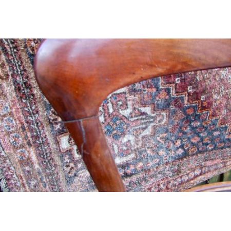 Set aus 6 Ballonstühlen aus dem 19. Jahrhundert aus Mahagoni