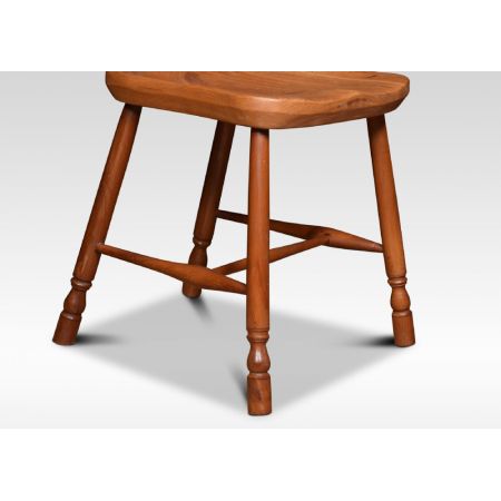  Satz von 6 Windsor-Stühlen mit Eiben- und Ulmenrahmen