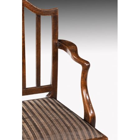 Satz von zehn Stühlen Periode George III