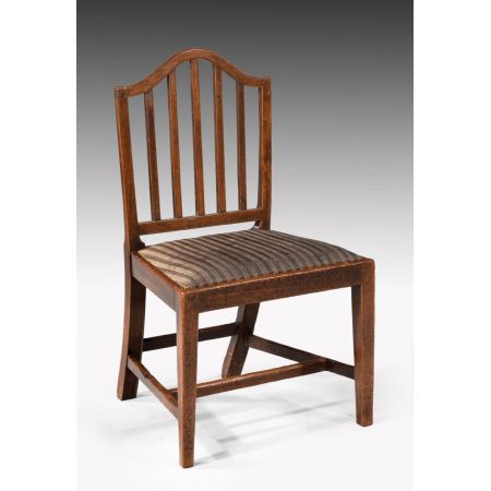 Satz von zehn Stühlen Periode George III