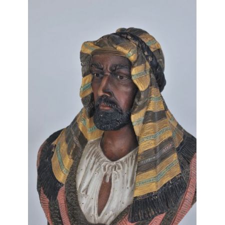 Paar orientalistischer Büsten