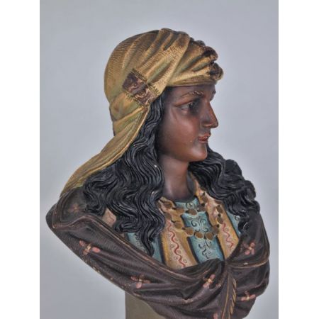 Paar orientalistischer Büsten