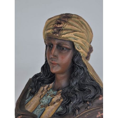 Paar orientalistischer Büsten