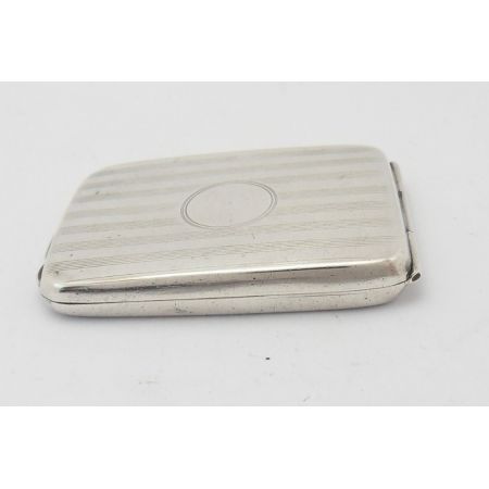 Feinsilber Streichholzdose "Matchbook" Birmingham 1924