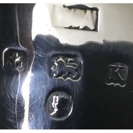 Antike Teekanne aus massivem Sterlingsilber