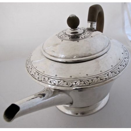 Silberne Teekanne liberty & Co Birmingham 1927 Kunsthandwerk  antik 