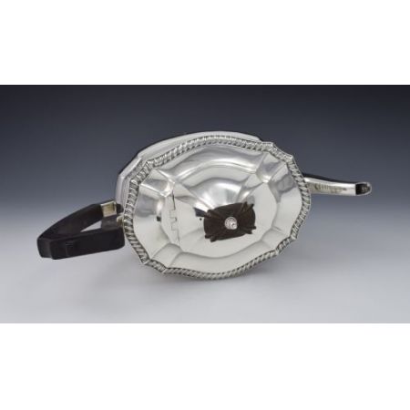  Silber Art Nouveau Teekanne Walker & Hall  Sheffield 1908 edwardian Stil 