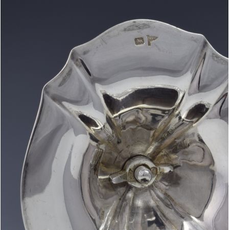  Silber Art Nouveau Teekanne Walker & Hall  Sheffield 1908 edwardian Stil 