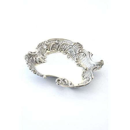 Antikes Silber Tablett / Pin Tray, Walker & Hall, 1917