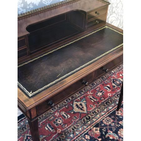 Antiker edwardianischer Lady Writing Desk Damenschreibtisch aus Mahagoni ca 1890