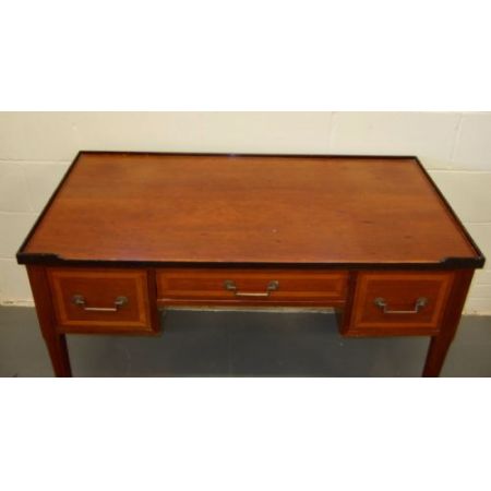 Antiker edwardianischer Schreibtisch aus Mahagoni ca 1900