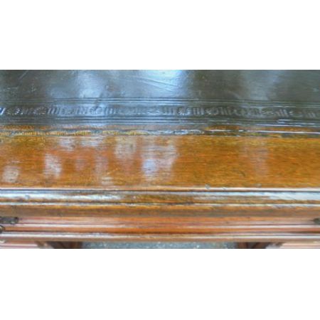 Antiker viktorianischer Pedestal Desk / Schreibtisch aus Mahagoni, by Gillows, englisch, ca 1860