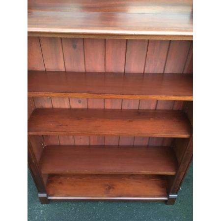 Antikes viktorianisches Open Bookcase / offenes Bücherregal aus Mahagoni, ca 1860