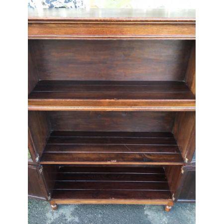 Antikes edwardianisches Stacking Library Bookcase / Stapel Bücherregal aus Eiche, by Minty, englisch, ca 1910