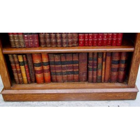 Eiche Bücherregal Antik Massivholzregal Offener Bücherschrank 19. Jahrhundert