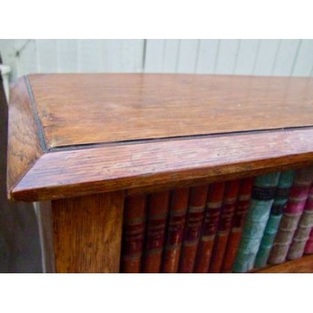 Eiche Bücherregal Antik Massivholzregal Offener Bücherschrank 19. Jahrhundert