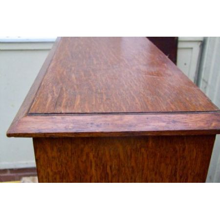 Eiche Bücherregal Antik Massivholzregal Offener Bücherschrank 19. Jahrhundert