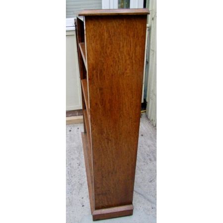 Eiche Bücherregal Antik Massivholzregal Offener Bücherschrank 19. Jahrhundert