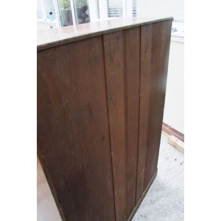 Eiche Bücherregal Antik Massivholzregal Offener Bücherschrank 19. Jahrhundert