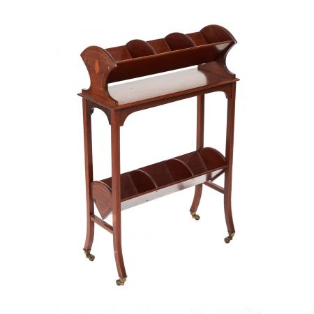 edwardian Mahagonibuchtrog