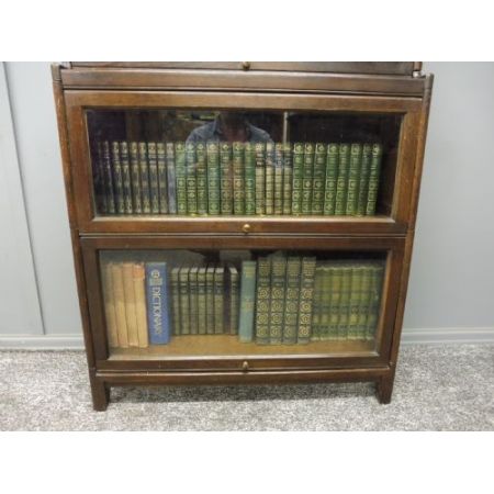 Gunn Lawyers Bücherregal Eiche antik 