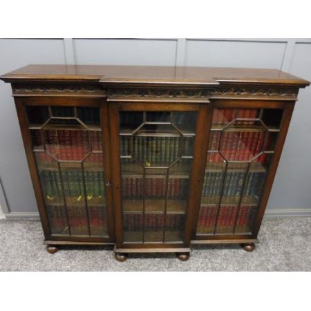 Kleines Bücherregal aus Eichenholz