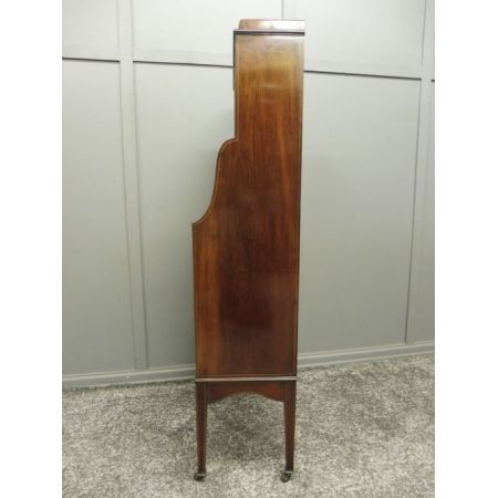 kleines edwardian inlay Bücherregal 1910