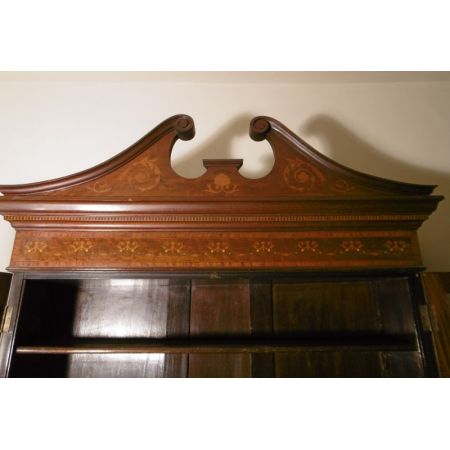 Edwardian Mahagonibüroschrank antik 